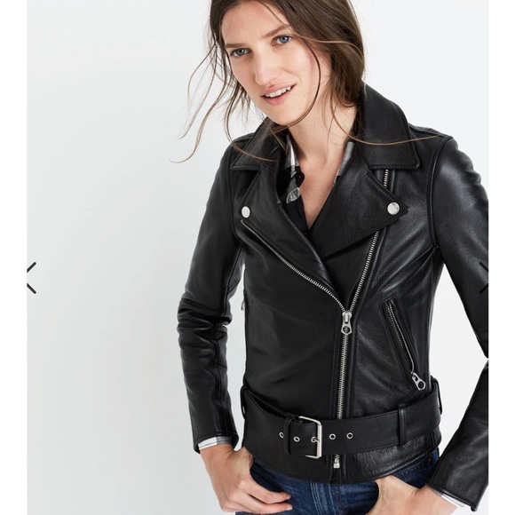 Madewell - Ultimate Leather Motorcycle Jacket - Picture 2 of 9